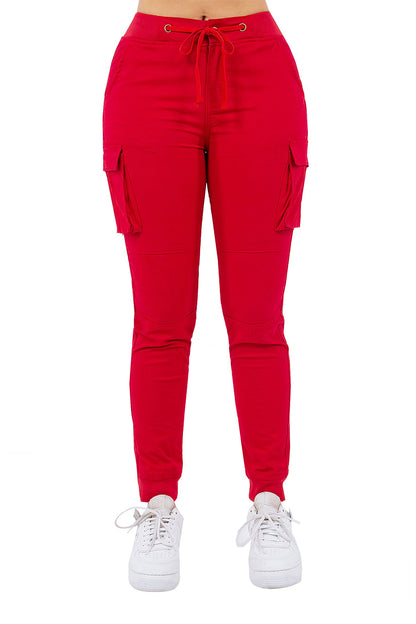 Women's Essential Colored Cargo Joggers (New Colorway)