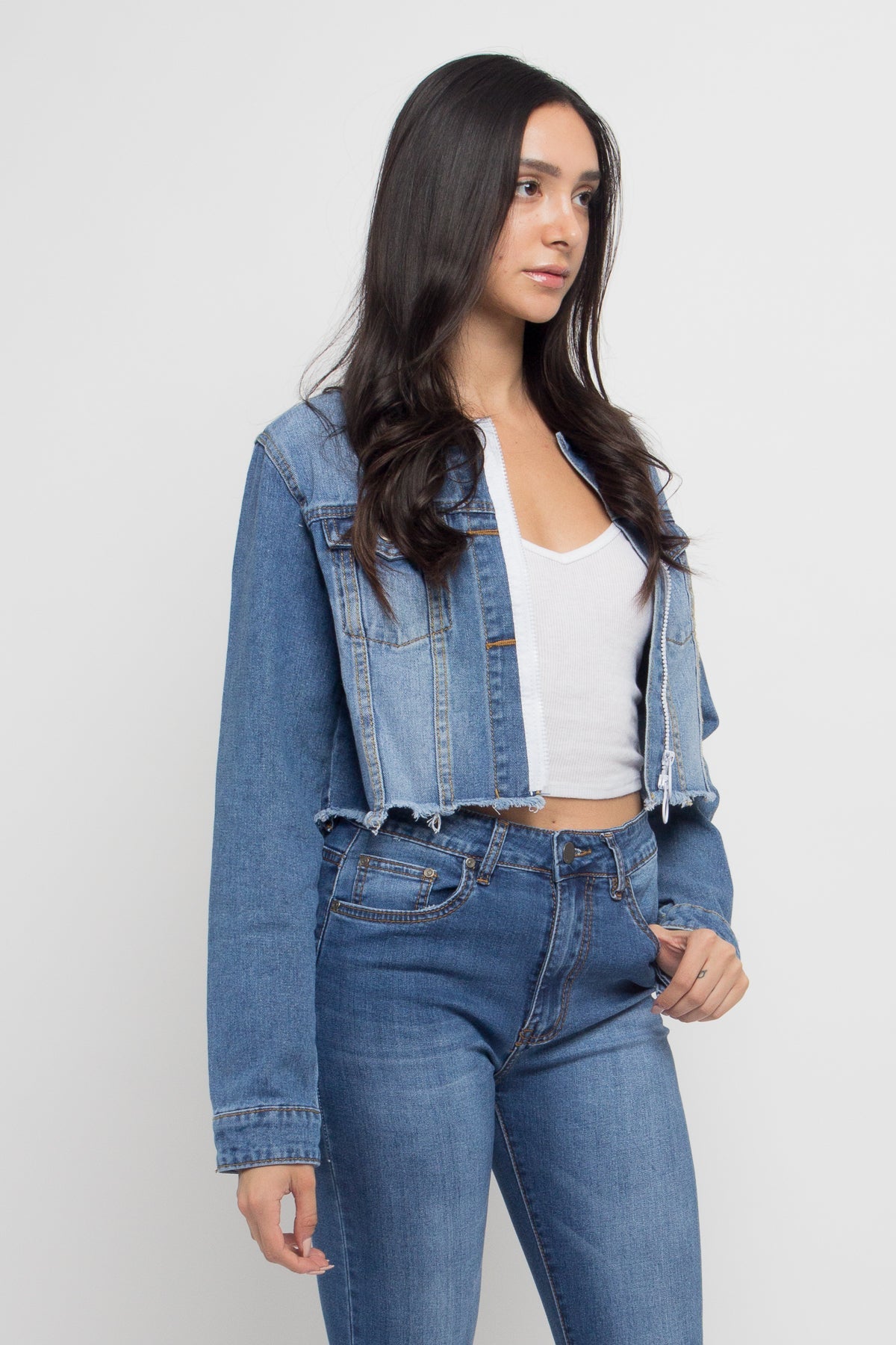 Zippered Accent Jacket