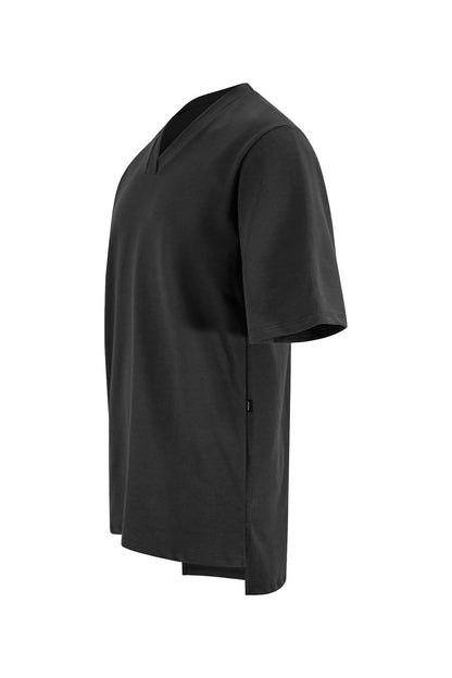 Essential Oversized Plain V-Neck T-Shirt