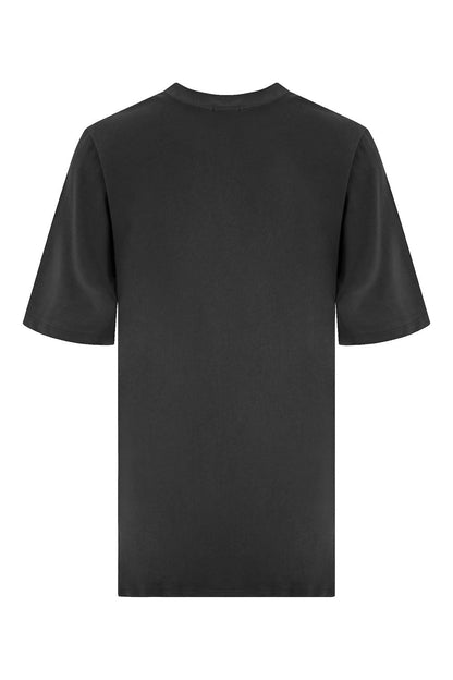 Essential Oversized Plain V-Neck T-Shirt