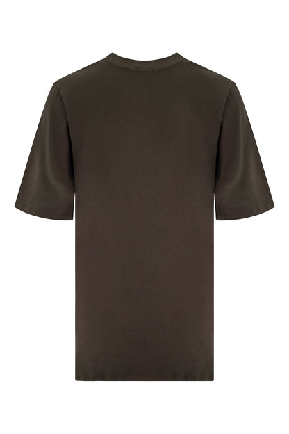 Essential Oversized Plain V-Neck T-Shirt