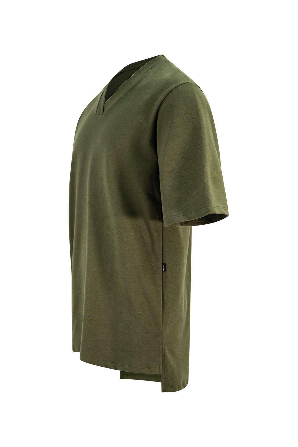 Essential Oversized Plain V-Neck T-Shirt