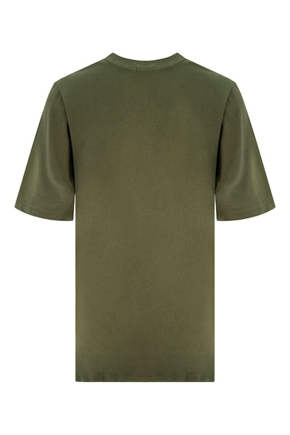Essential Oversized Plain V-Neck T-Shirt