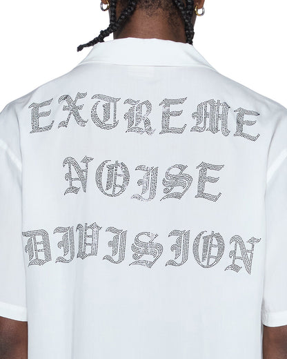 END DINER SS SHIRT SATIN WHITE