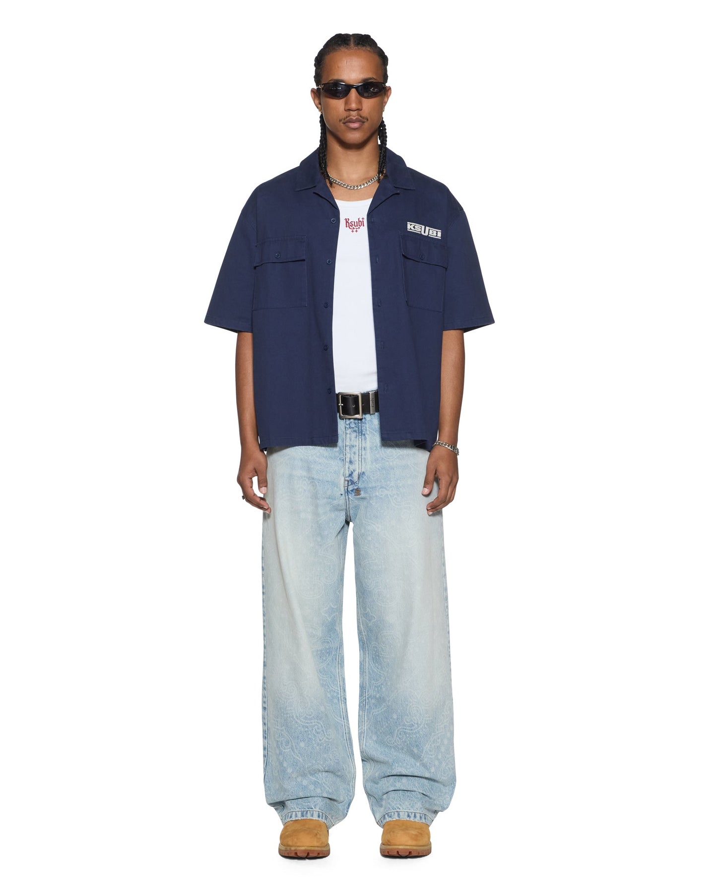 ZOOM BOILER SS SHIRT NAVY