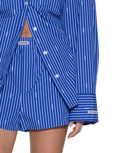 ASTRA SHIRT COBALT STRIPE