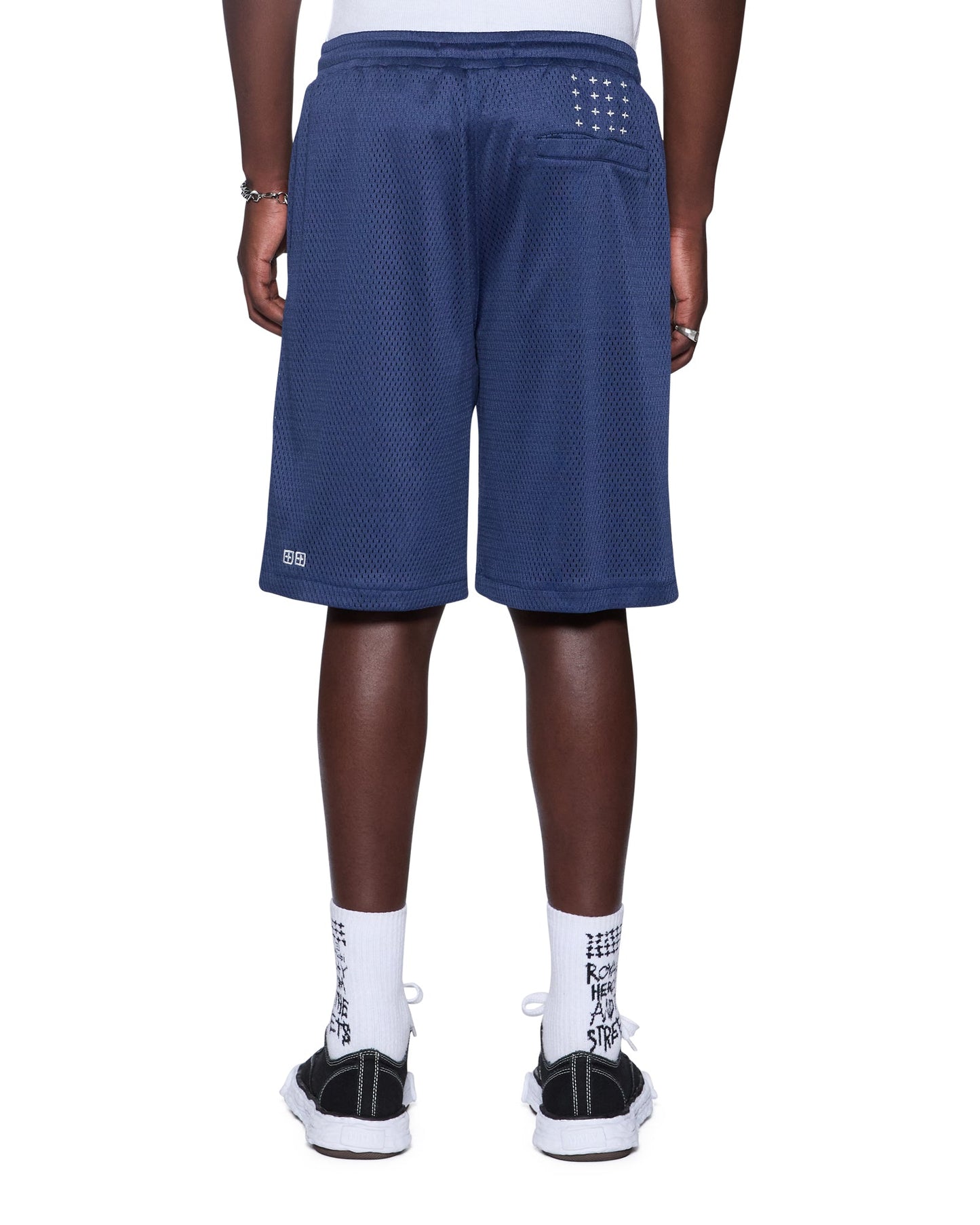 K-LOCK NYC MESH ROLL SHORT NAVY