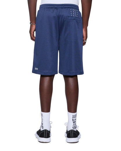 K-LOCK NYC MESH ROLL SHORT NAVY