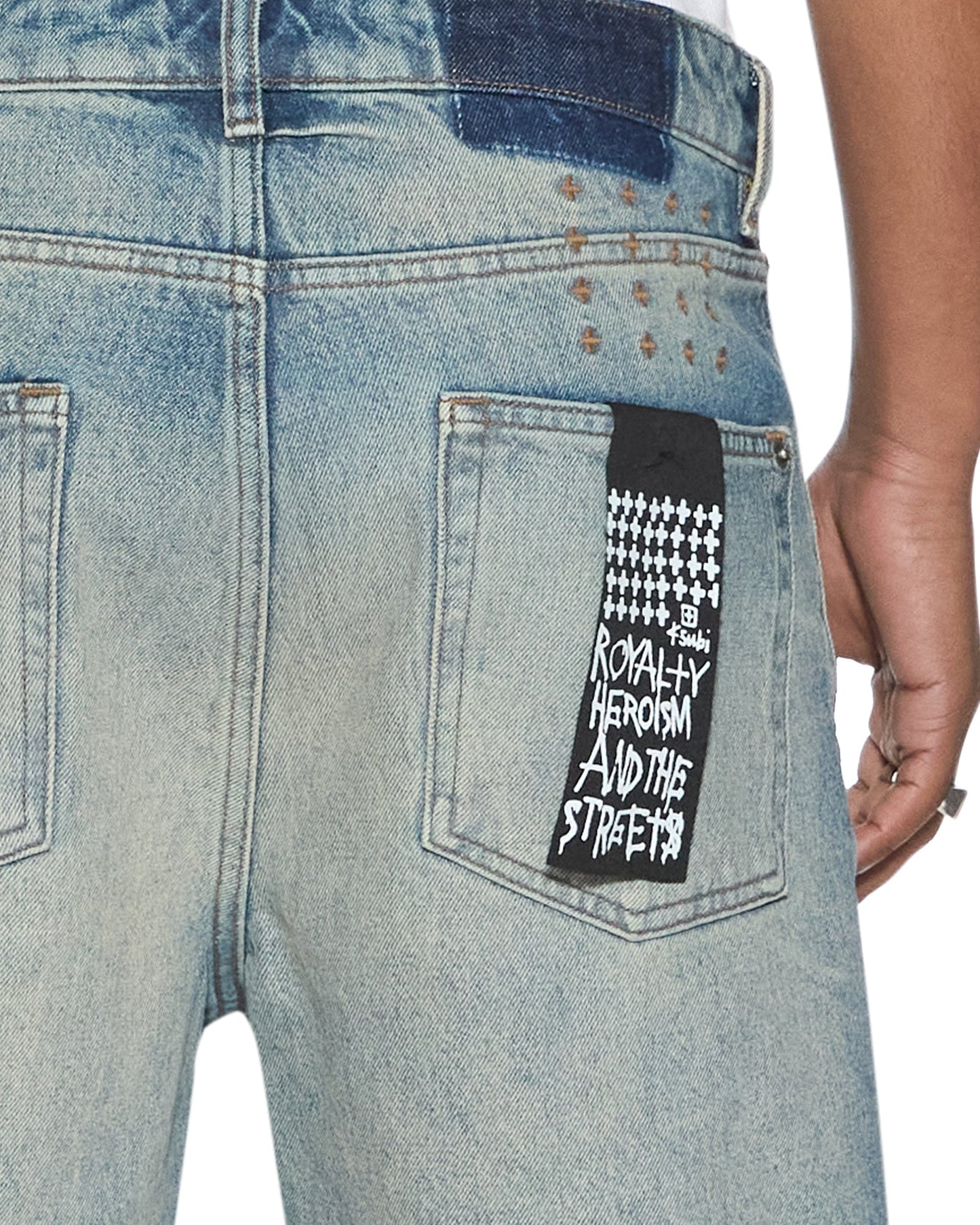 ANTI K SHORT PORTLAND BLUE