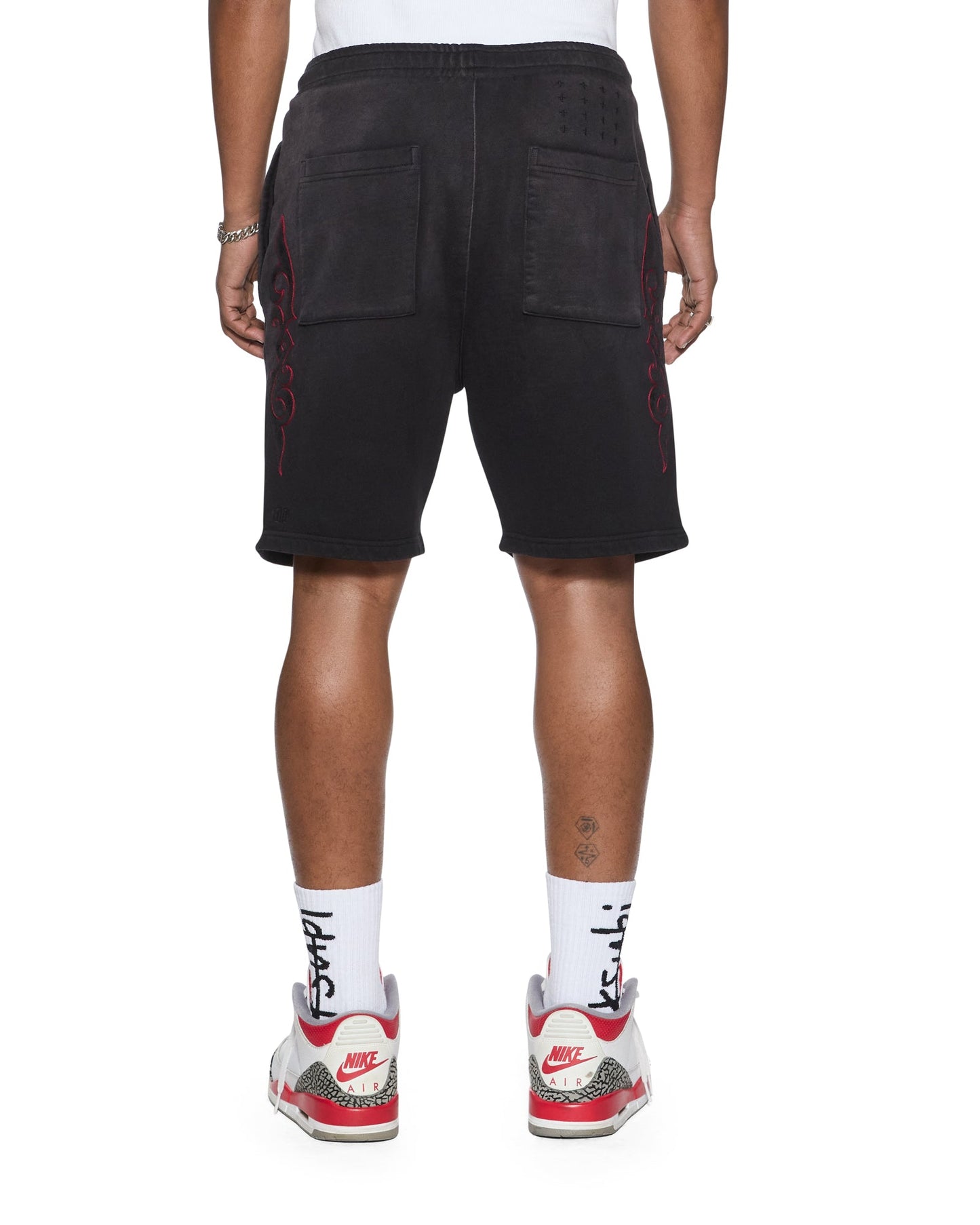 PAISE TRAK SHORT BLACK FADE