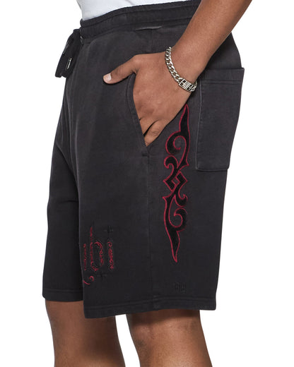 PAISE TRAK SHORT BLACK FADE