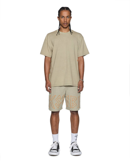 STAY UP LIFE SHORT SYNTH GREEN