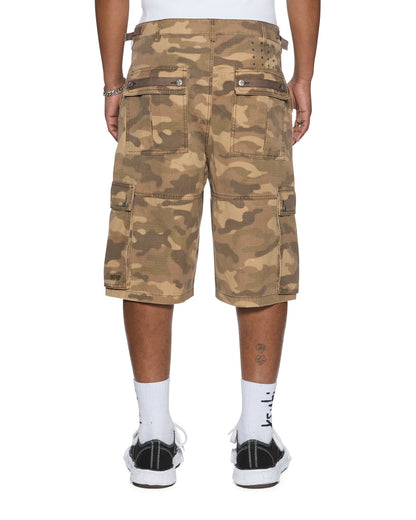 TROOP CARGO SHORT SAND CAMO