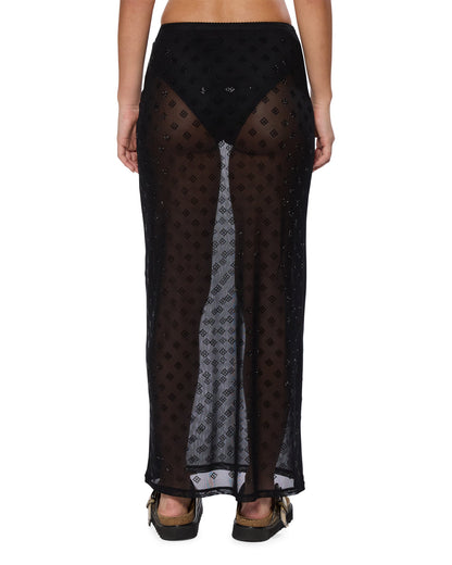 MAXI SKIRT DIAMANTE