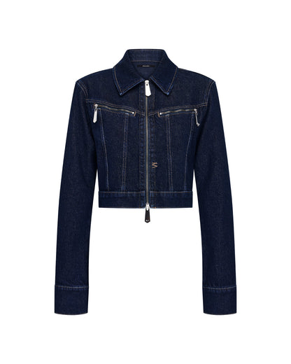 SLIM TRUCKER JACKET ORIGINAL RINSE