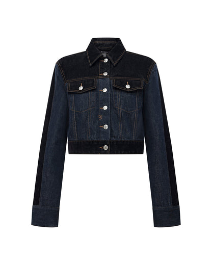 SLIM TRUCKER JACKET VIXEN SPLICED