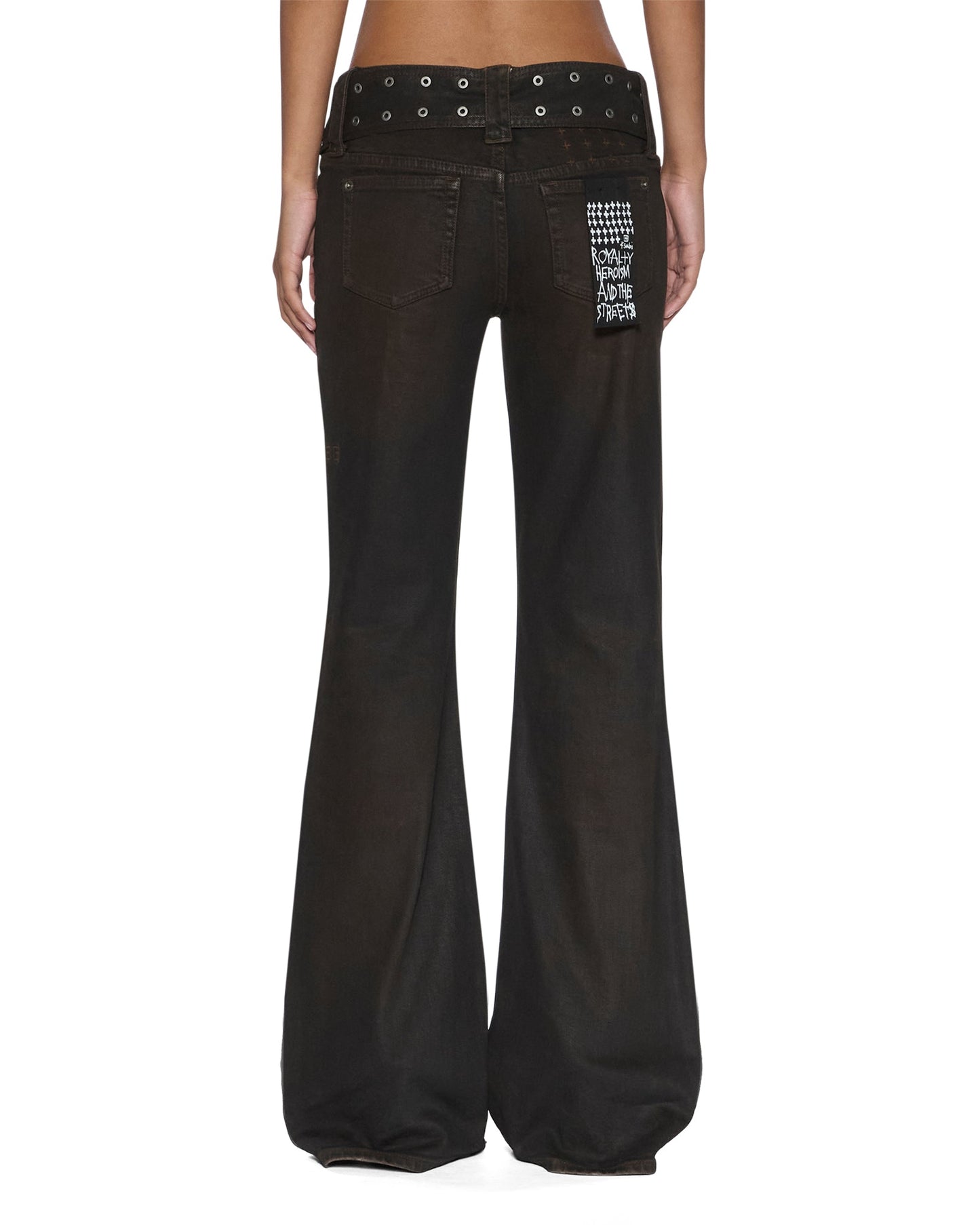 SOHO LO BELTED GREASED
