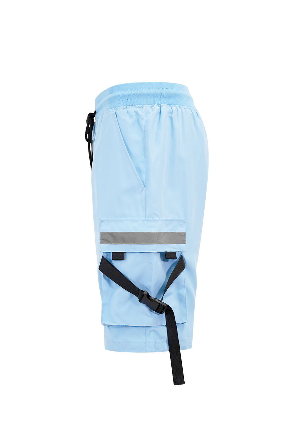 Men's Utility Tactical Reflective Tape Cargo Shorts