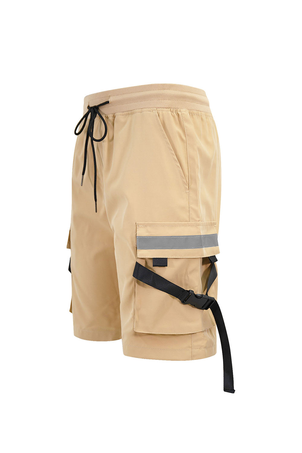 Men's Utility Tactical Reflective Tape Cargo Shorts