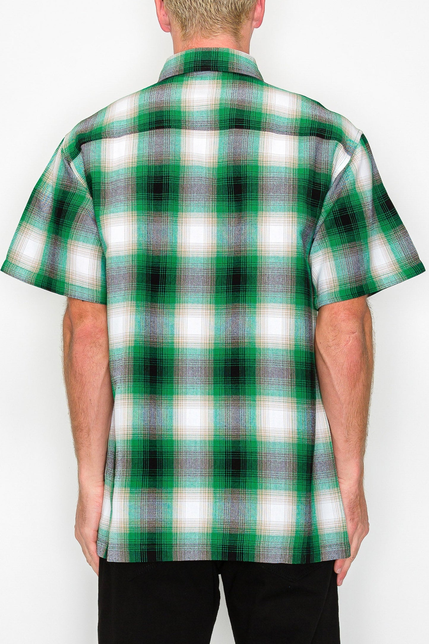 Plaid Short Sleeve Shirt