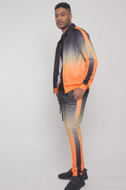 Ombre Gradient Colored Tracksuit