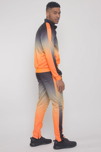 Ombre Gradient Colored Tracksuit