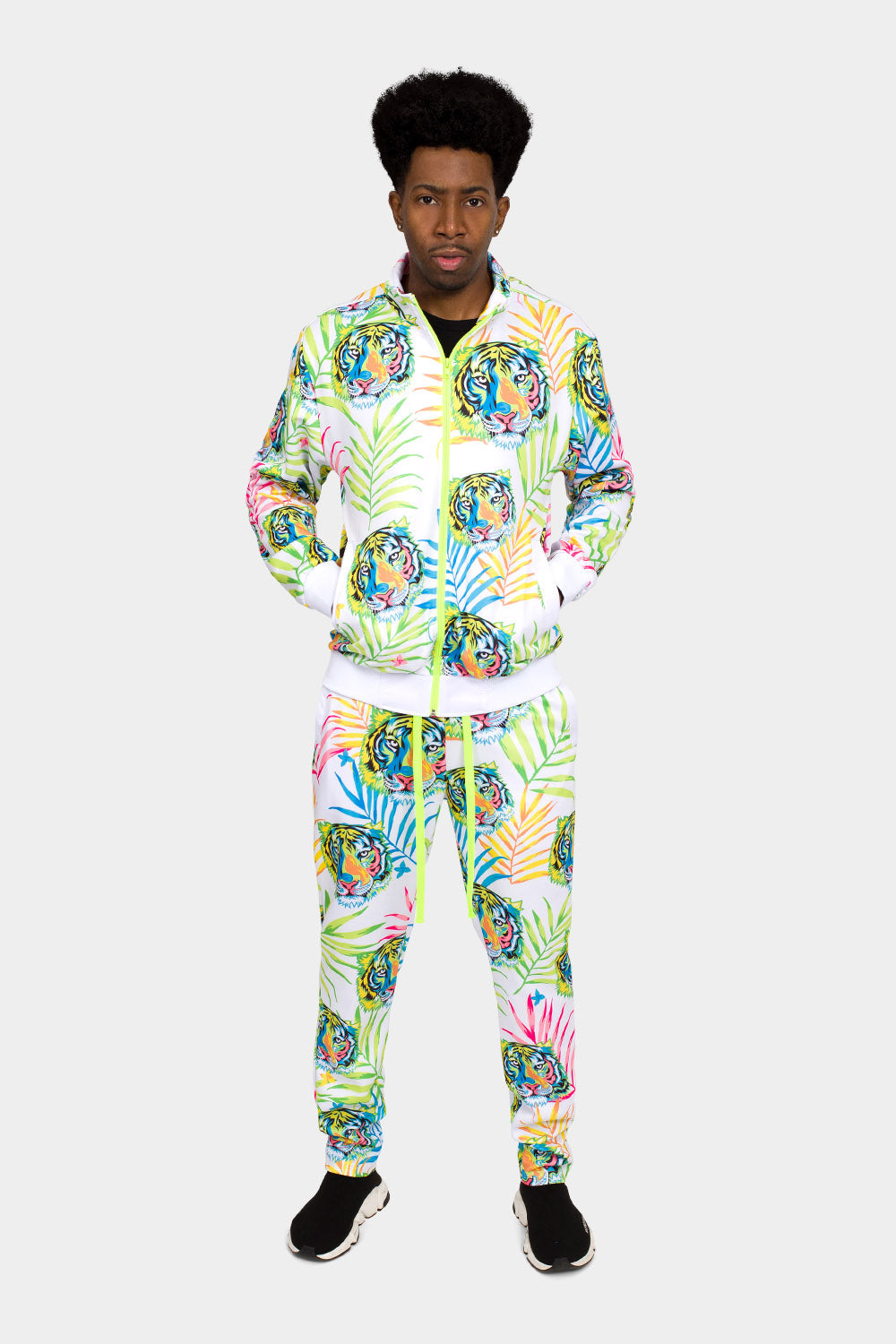 Bright Floral Tracksuit