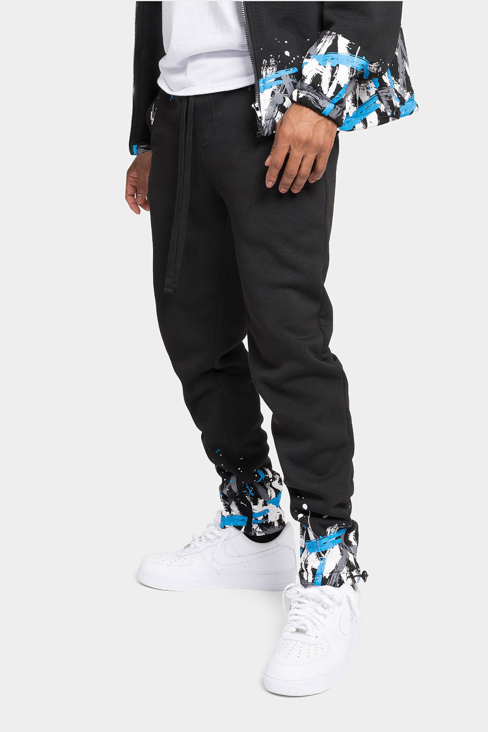 Paint Splatter Fleece Tracksuit