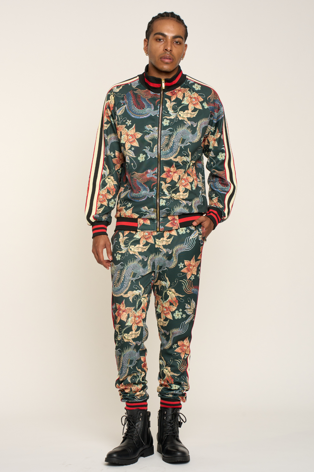 Dragon Floral Track Set