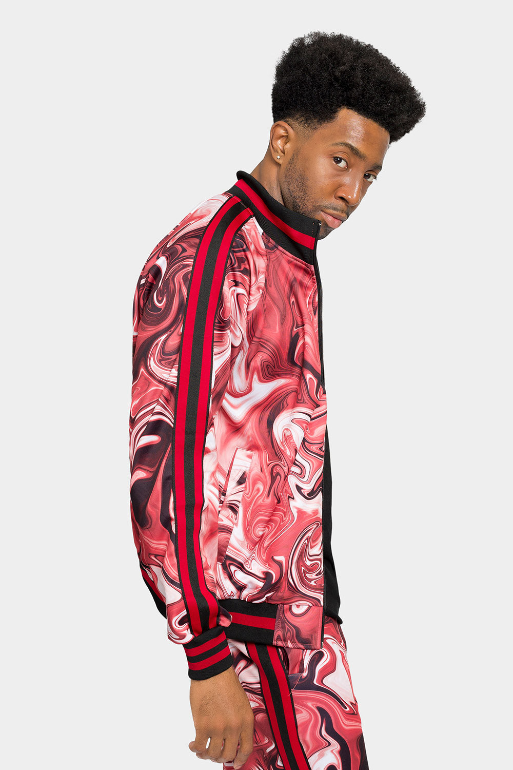 Smoky Marble Track Suit Set