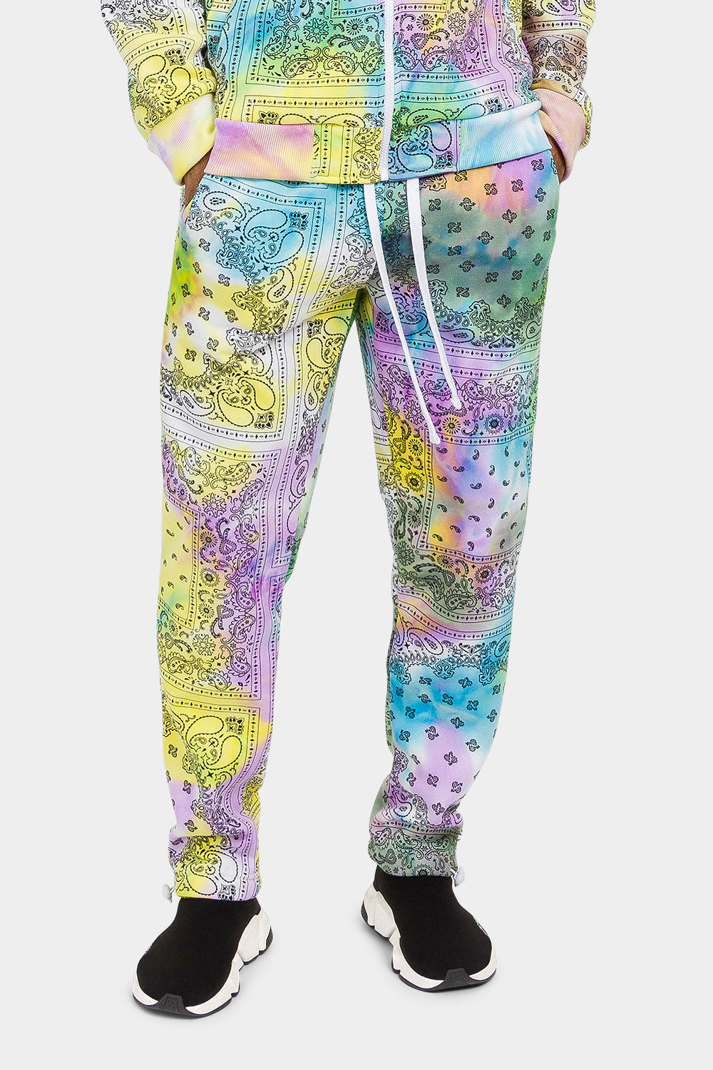 Bandana Paisley Tie Dye Track Suit
