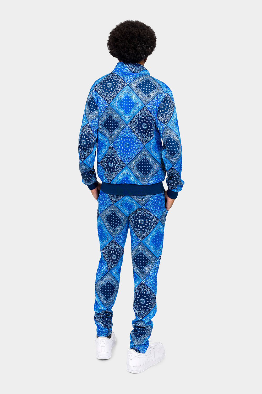 All Over Bandana Pattern Track Suit