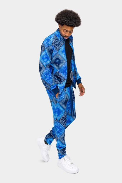 All Over Bandana Pattern Track Suit