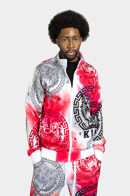 Tie Dye Tiger King Tracksuit