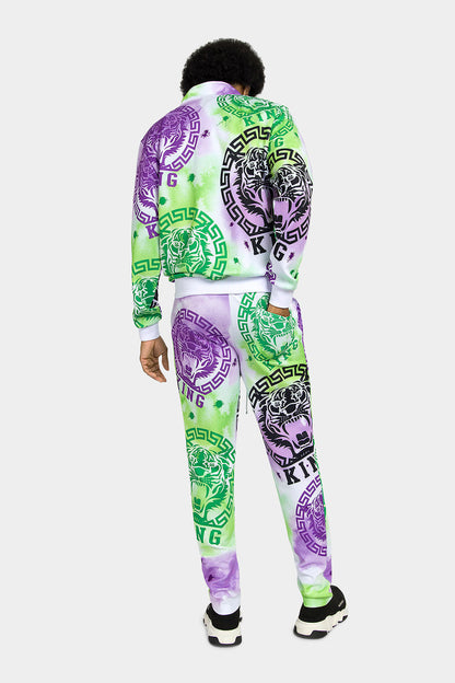 Tie Dye Tiger King Tracksuit