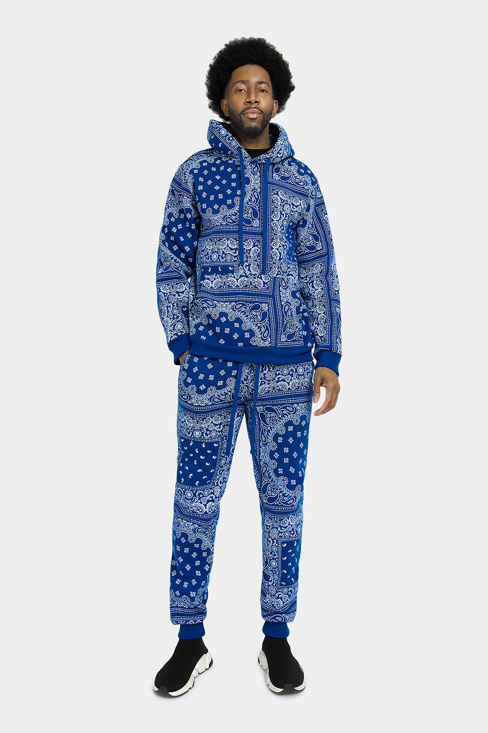 Bandana Paisley Fleece Tracksuit