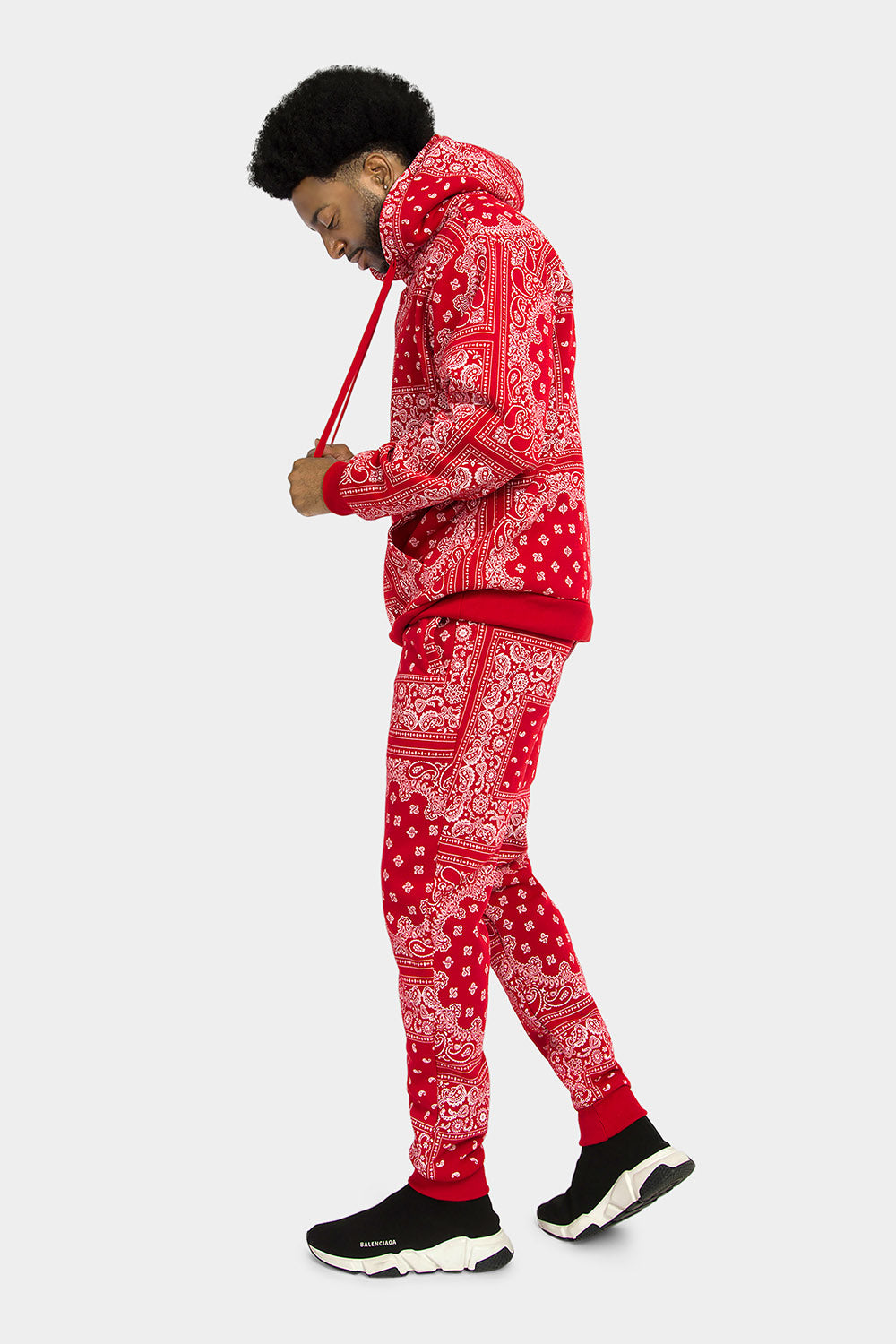Bandana Paisley Fleece Tracksuit