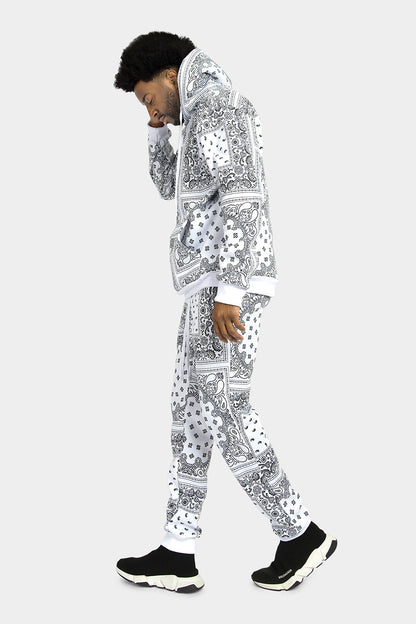 Bandana Paisley Fleece Tracksuit