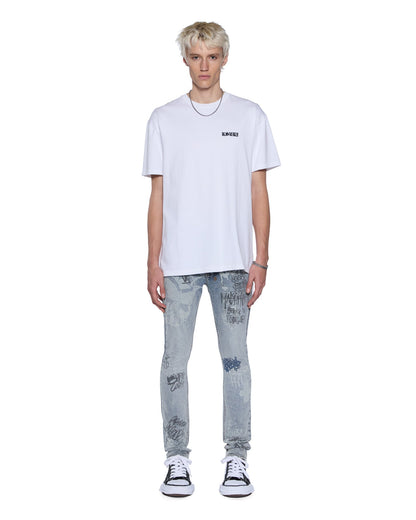 HAUNTED BIGGIE SS TEE WHITE