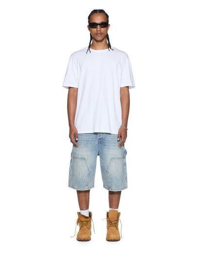 4X4 BIGGIE SS TEE TRU WHITE/BLUE