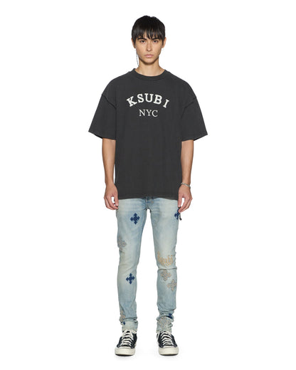 LAYBEL EKCESS SS TEE WASHED BLACK