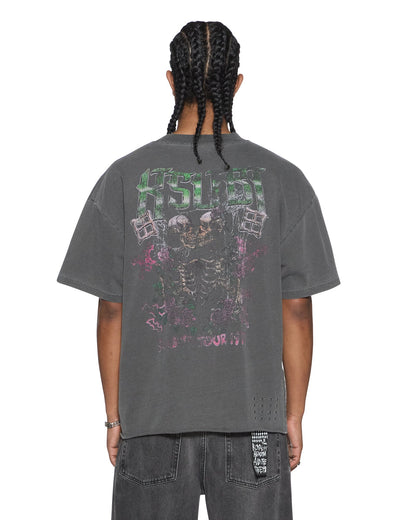 LEGEND EKCESS SS TEE CHARCOAL
