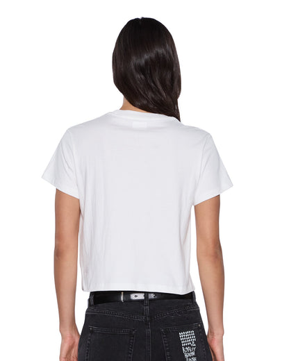 SHRUNKEN SS TEE VINTAGE WHITE