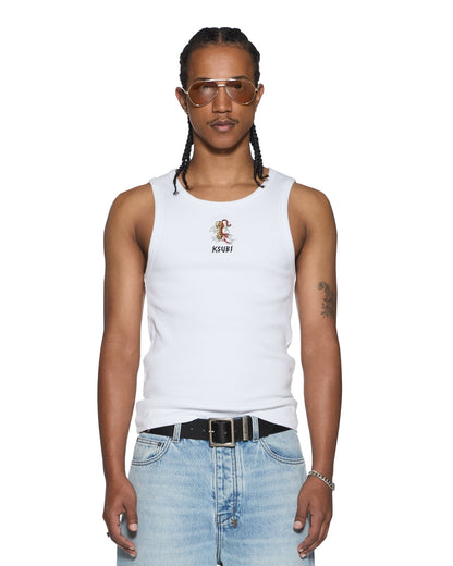 STAY UP HALEN DEBUT SINGLET TRU WHITE
