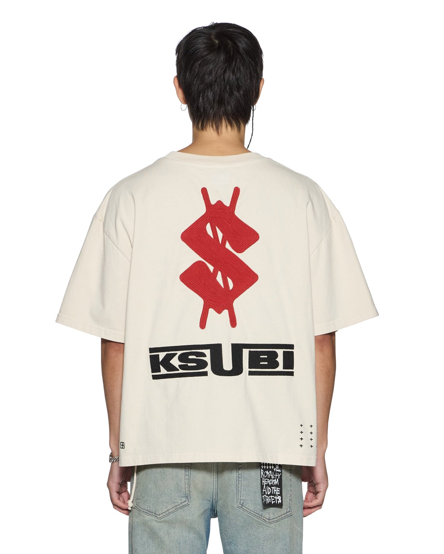 ZOOM HALEN SS TEE ECRU