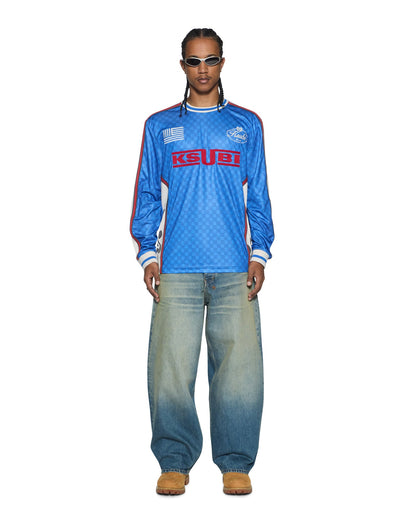 ZOOM MOTO JERSEY BOLT BLUE