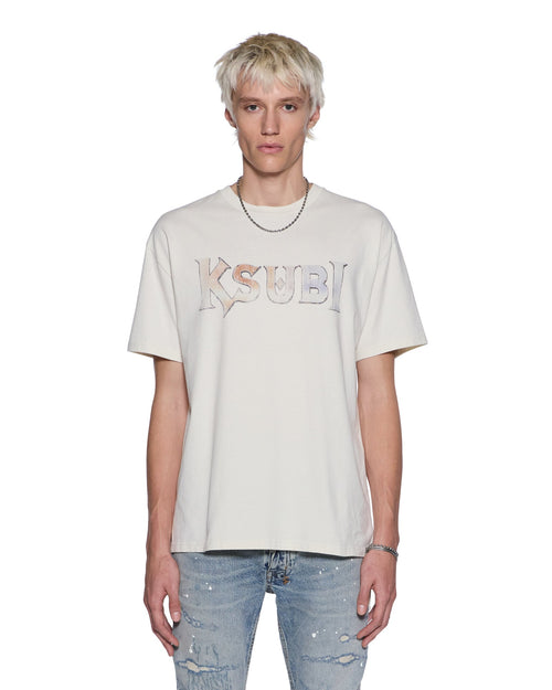 DEATH SNAKE BIGGIE SS TEE ANTIQUE WHITE