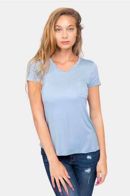 Essential V-Neck Jersey T-Shirt