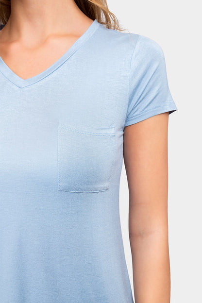 Essential V-Neck Jersey T-Shirt