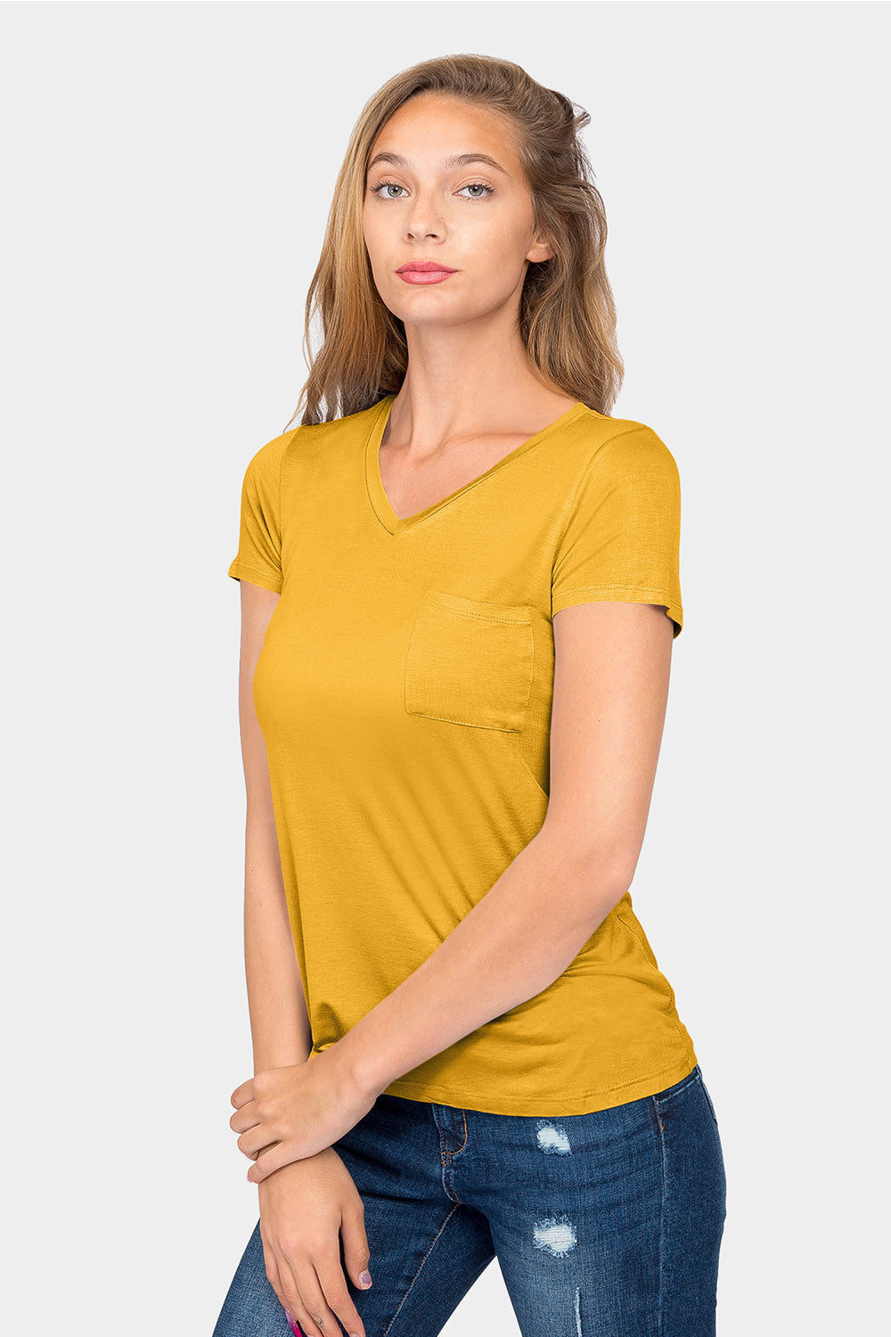 Essential V-Neck Jersey T-Shirt